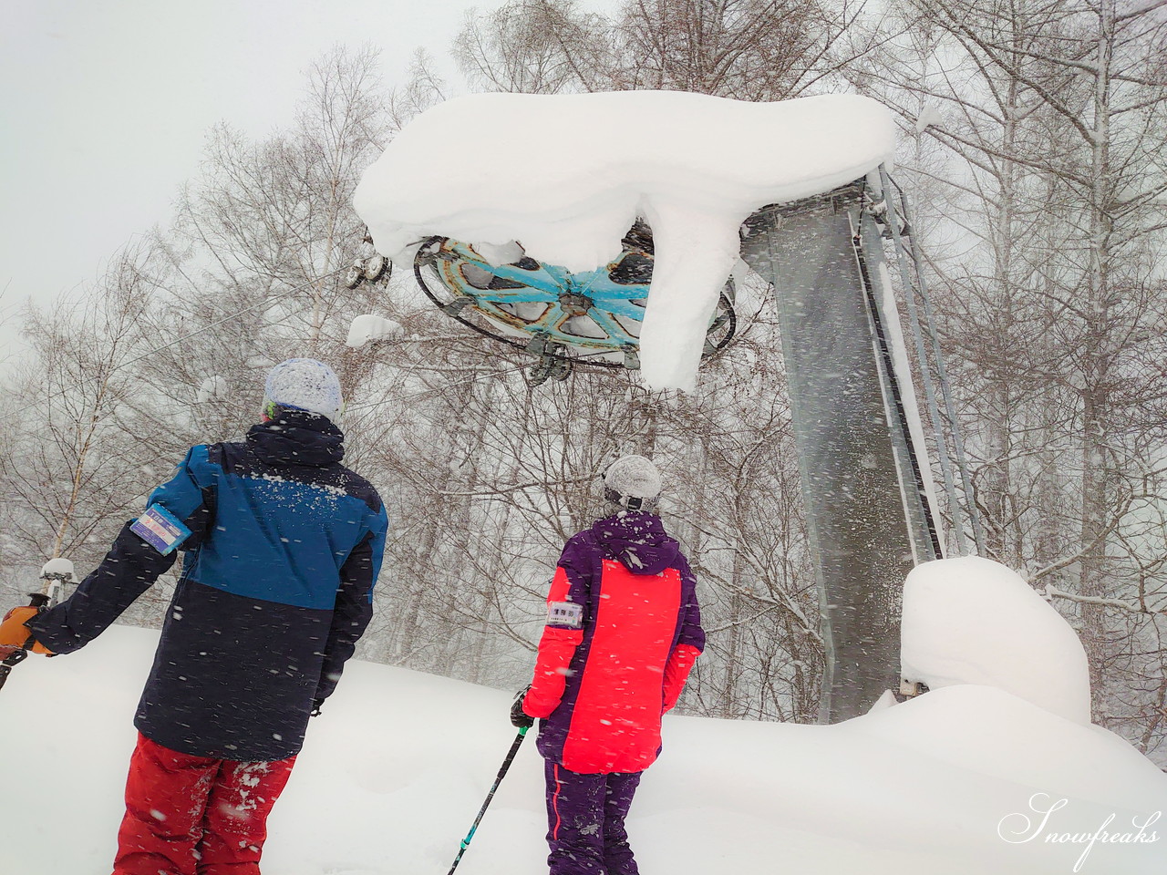 美唄国設スキー場　12月観測史上最深の積雪量を観測した美唄へ。そして、再びの豪雪で全面パウダーゲレンデに！